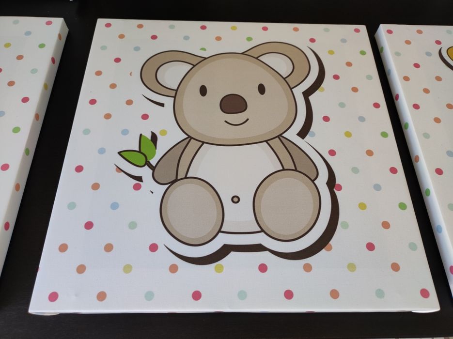 Zestaw obrazków na ścianę. 30x30