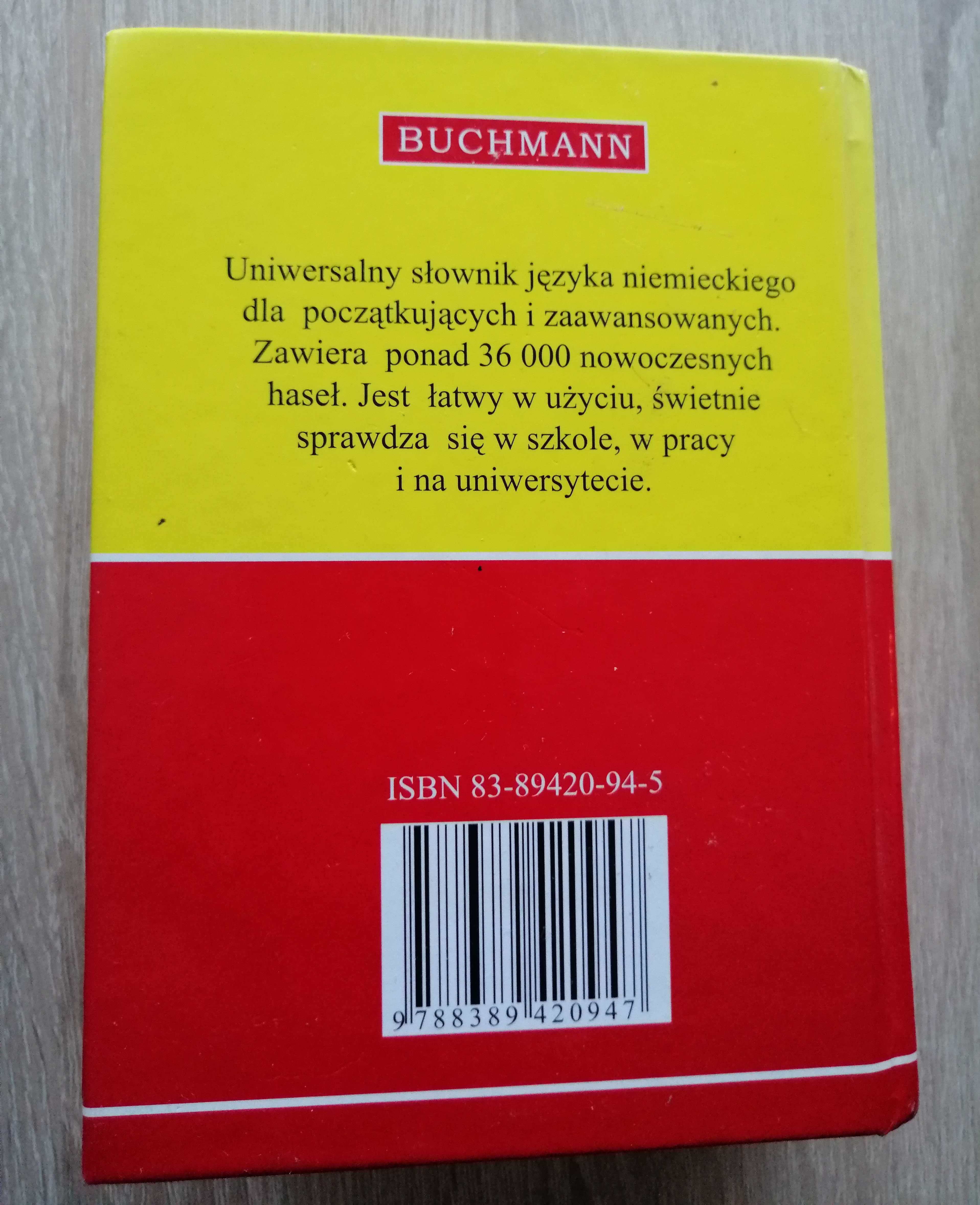 Słownik Buchmann Niemiecko - Polski / Polsko - Niemiecki