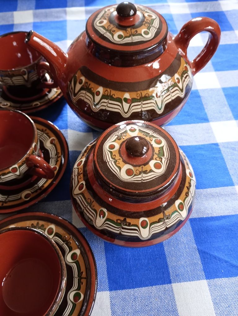 Zestaw ceramiczny do herbaty