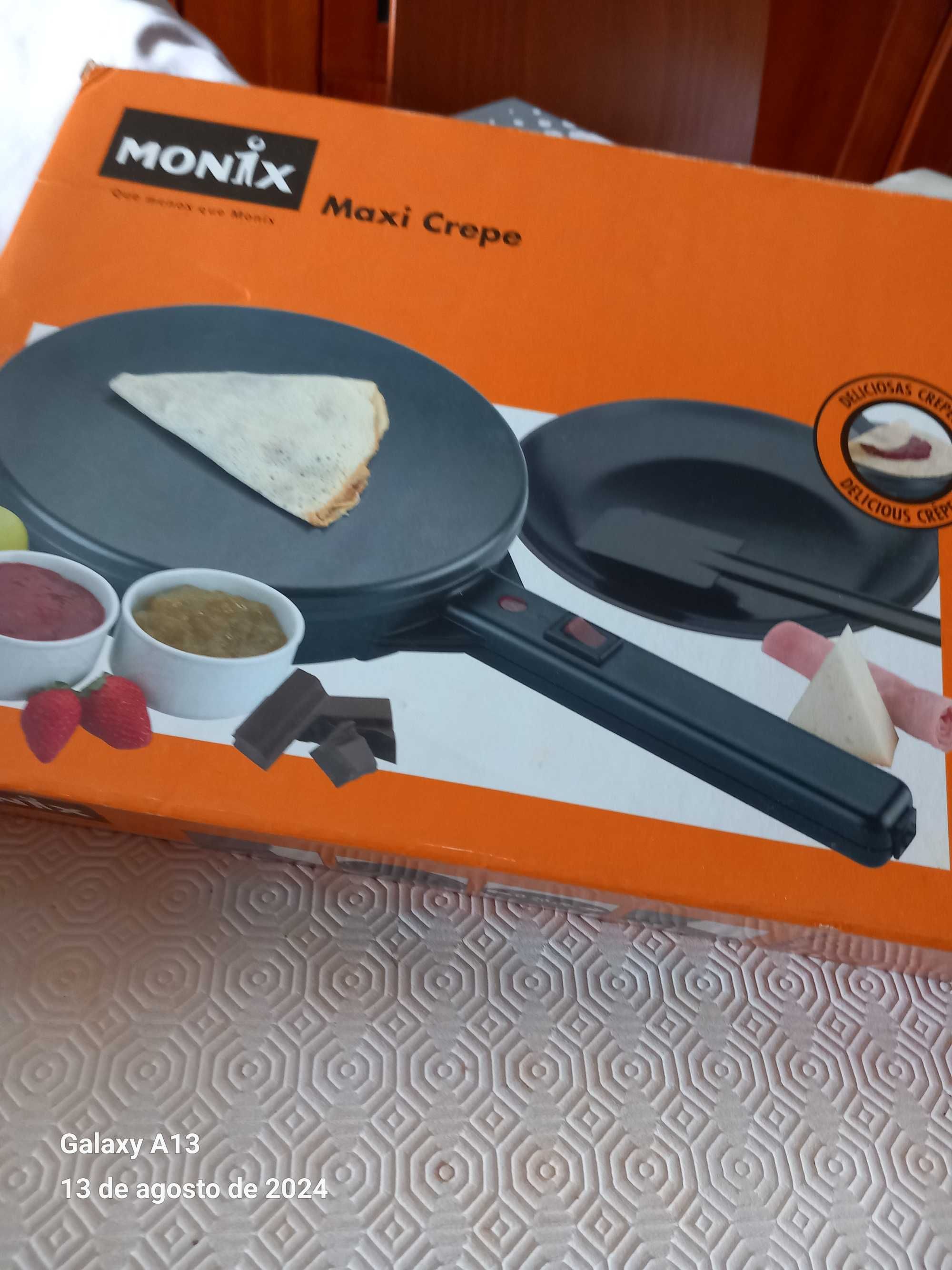 Máquina de crepes grande