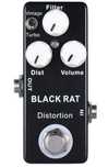 Pedal Distorção, Golden e Silver Horse, Black Rat, Mini Muff (novos)