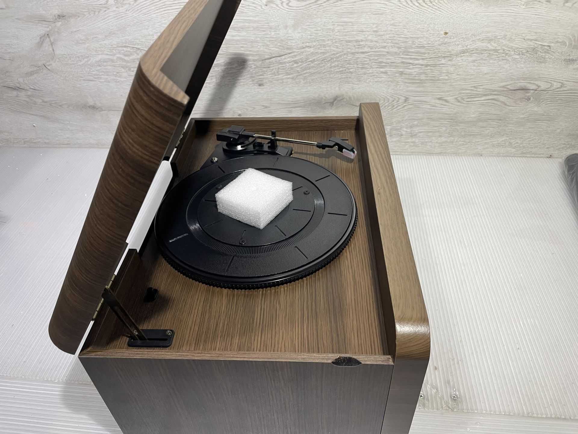 Виниловый проигрыватель Вініловий програвач Auna Mary Ann BT/FM/USB