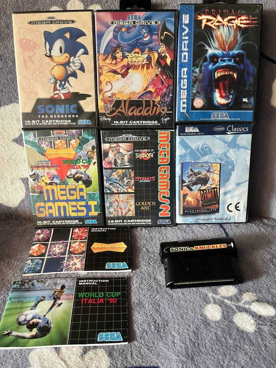 Оригінальні картриджі для sega mega drive genesis