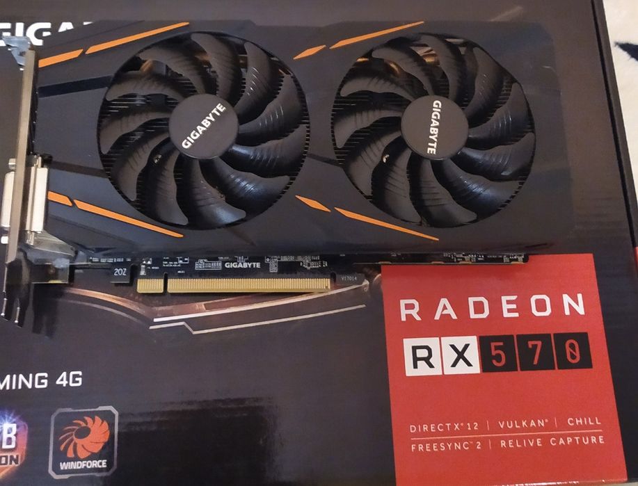 Gigabyte Radeon RX 570 Gaming 4G DDR-5
