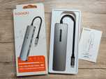 Usb-hub Toocki  7 in 1 хаб док станція type-c USB 3.0 HDMI 4k Baseus