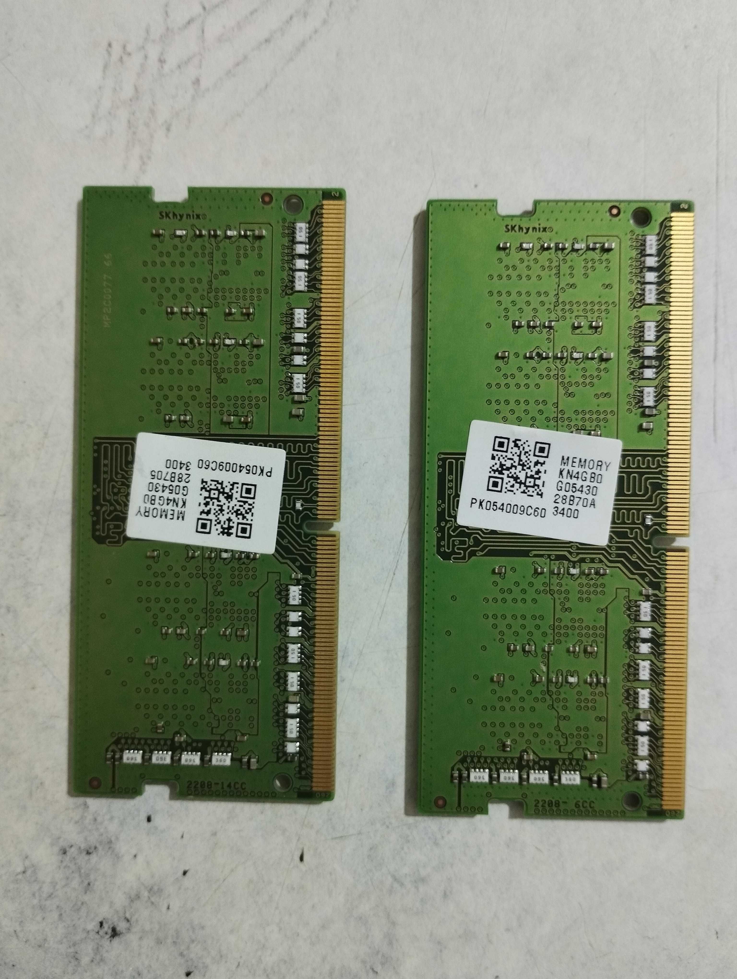 Оперативна пам'ять (DDR4 4GB)  SK hynix 1Rx16 PC4-3200AA-SC0-11 SODIMM