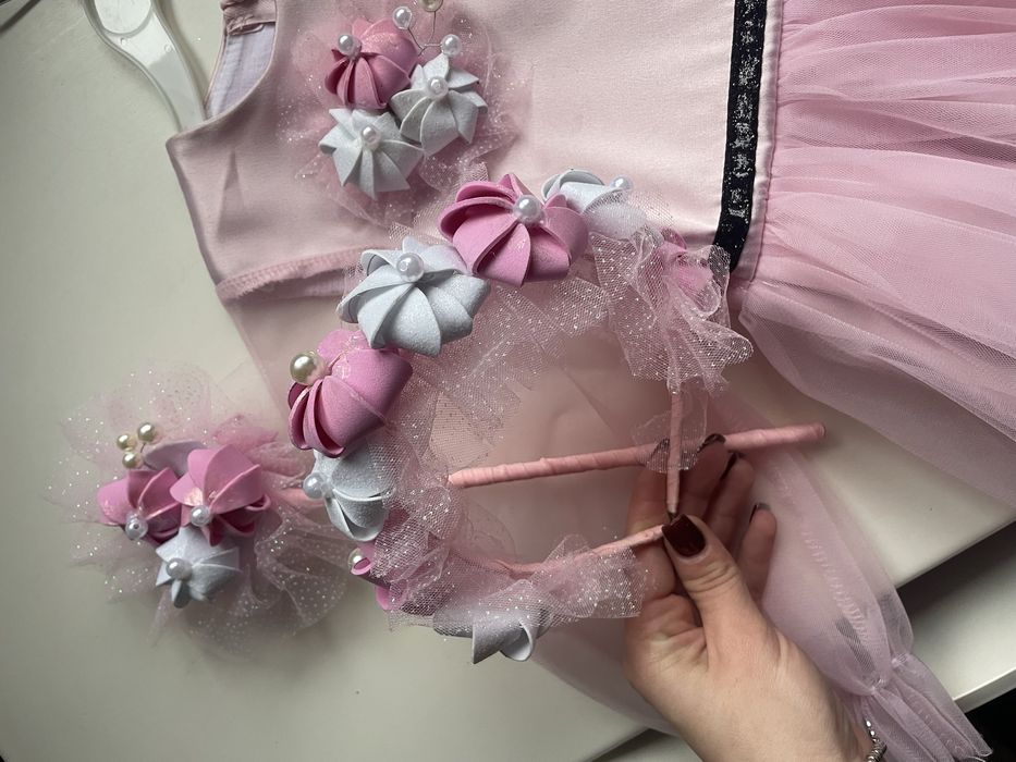 Сукня святкова (Костюм зефірки )на дівчинку 2-3 роки