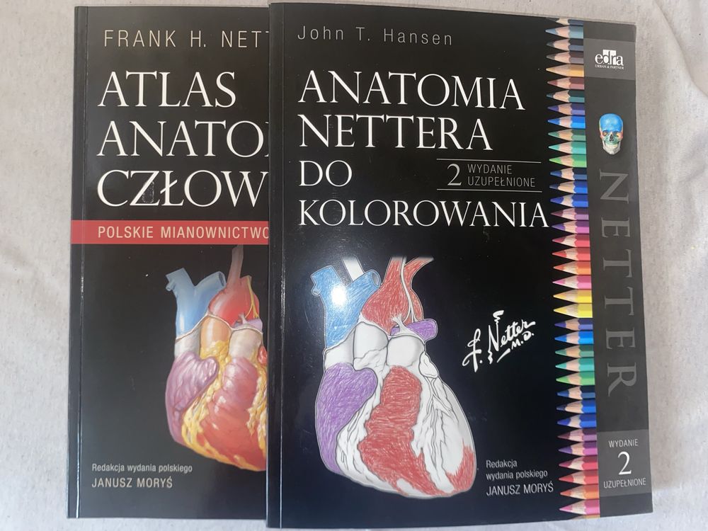 atlas nettera wydanie 7 + kolorowanka