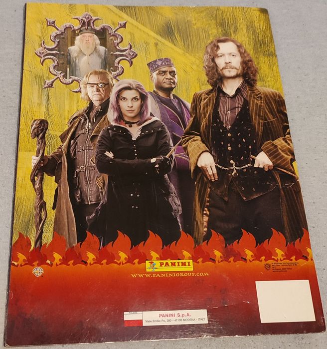 Album z naklejkami HARRY POTTER i Zakon Feniksa