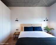 656843 - Quarto com cama de casal em...