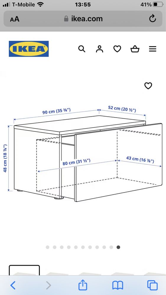 Lawka / skrzynia do pokoju dzieciecego IKEA