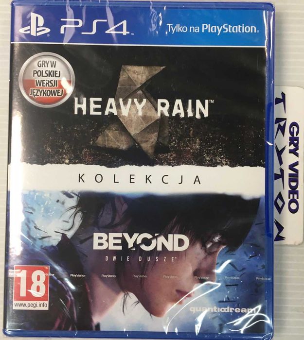 Heavy Rain Beyond Dwie Dusze Kolekcja PL PS4 Nowa / Poznań / Zamiana