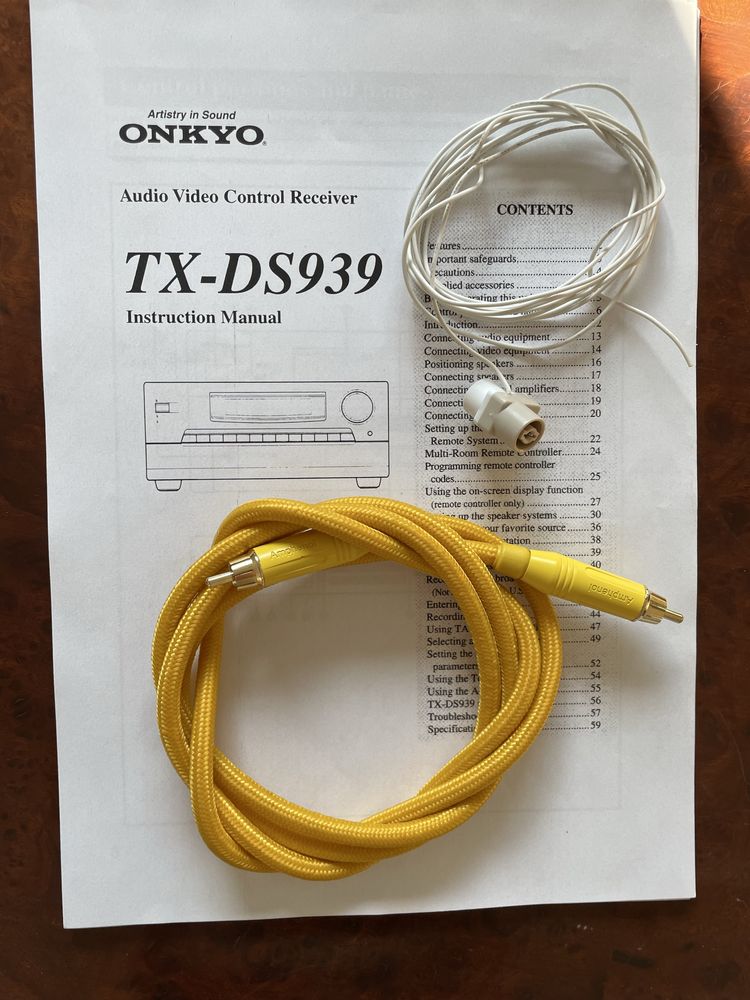 Onkyo TX-DS939 Tuner Amplifier
