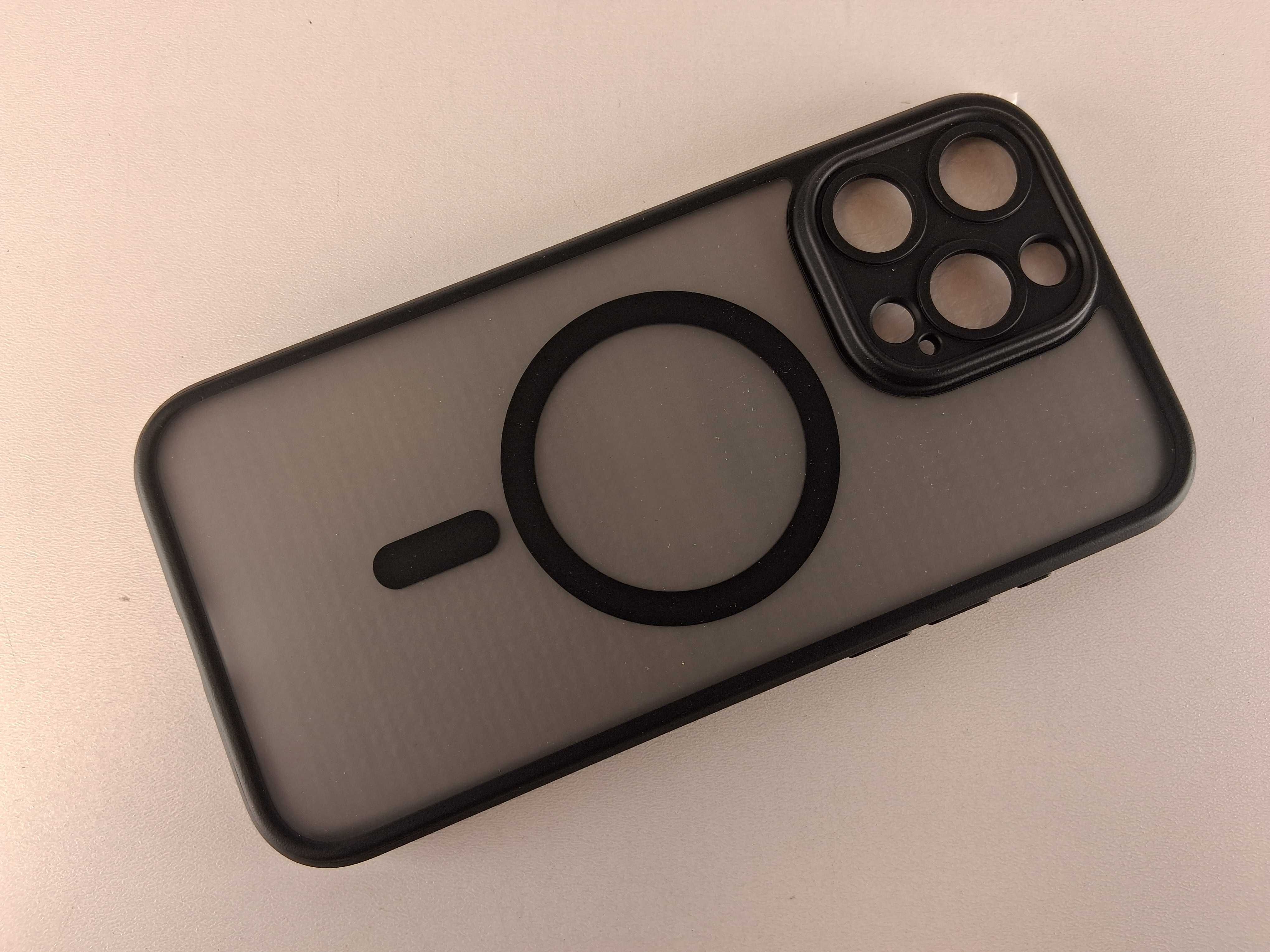Y105 Tocool Etui do iPhone 15 Pro Max Czarne Zestaw MagSafe
