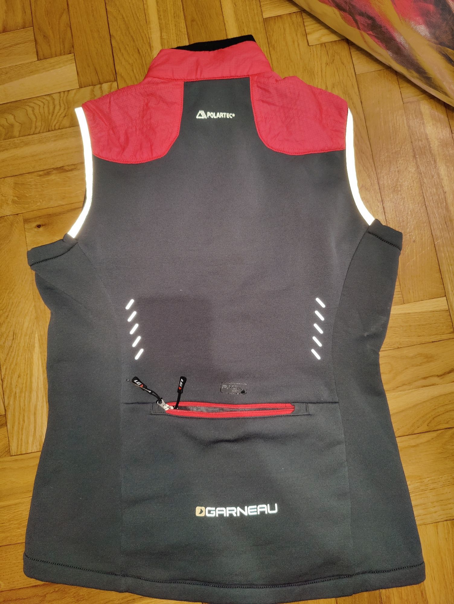 Garneau Polartec Vest kamizelka kolarska M damska primaloft Nordic ski