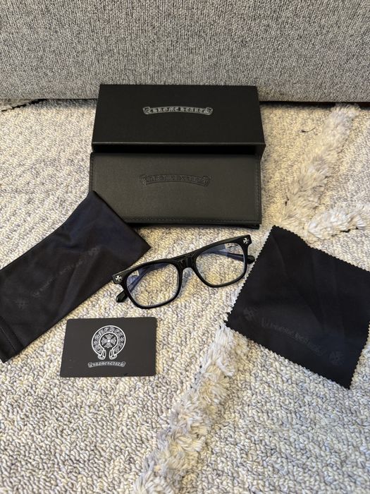 Окуляри Chrome Hearts хром хартс black