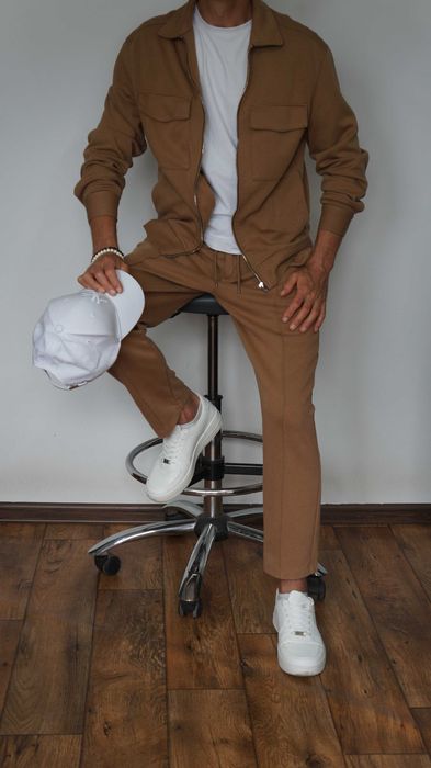 Komplet H&M Rozmiar M 180/100 Kolor Brązowy