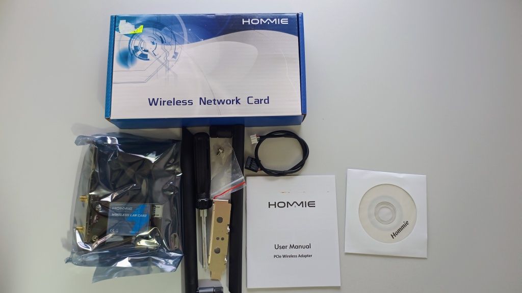 Dwupasmowa karta sieciowa Hommie AC1200