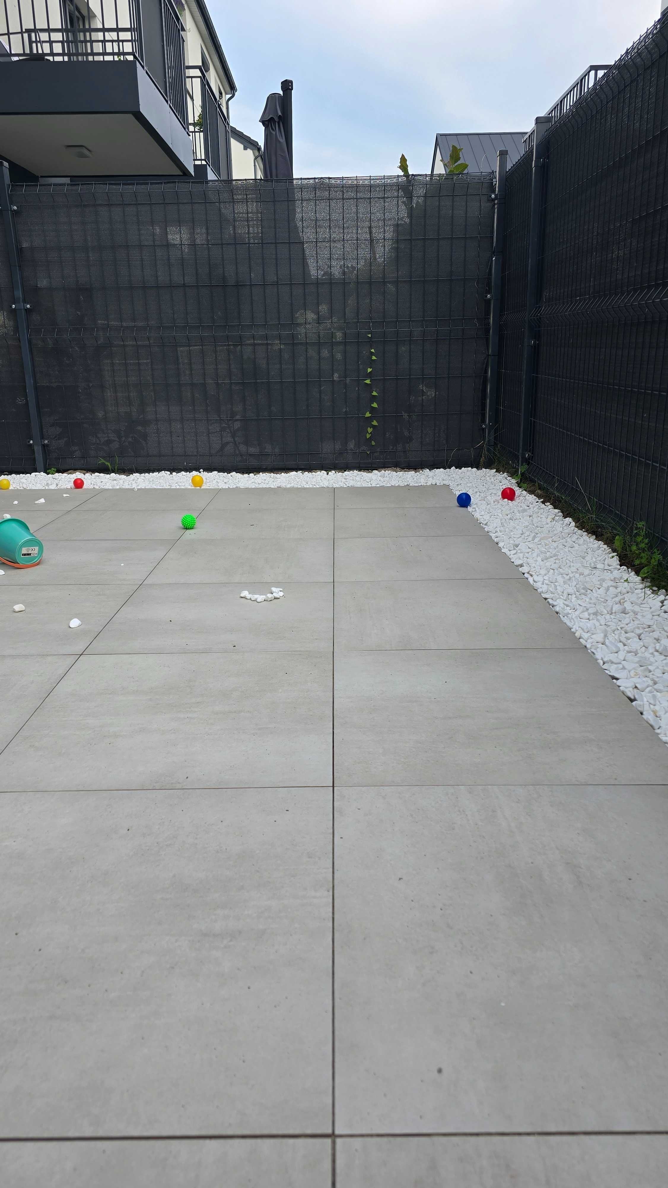 Gres tarasowy 20 mm white matt rect