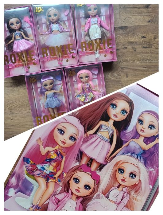 lalka modowa lalki Roxie Elefun cool girl jak Rainbow High nowe barbie