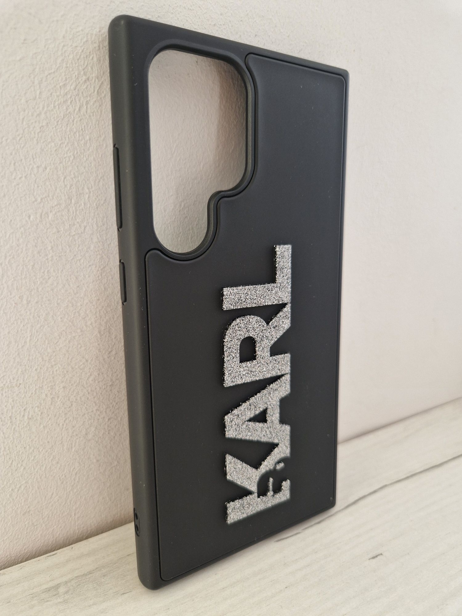 Oryginalne Etui KARL LAGERFELD hardcase 3D Rubber Samsung S24 Ultra