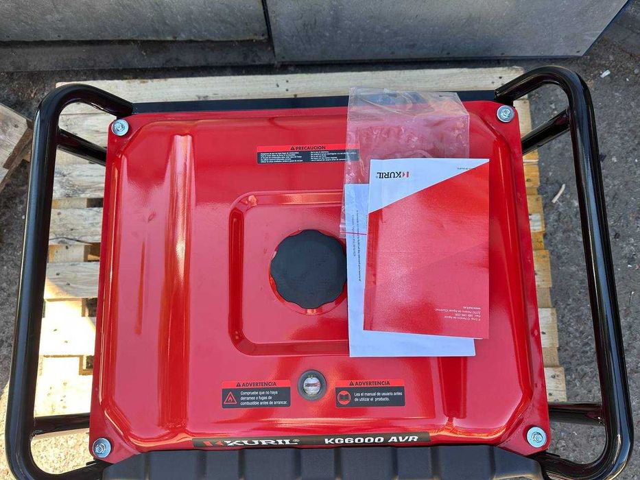 Бензогенератор Kuril KG6000 - Іспанія. AVR, мідна обмотка. Доставка