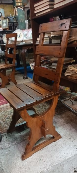 Bancos Corridos Antigos Cadeiras