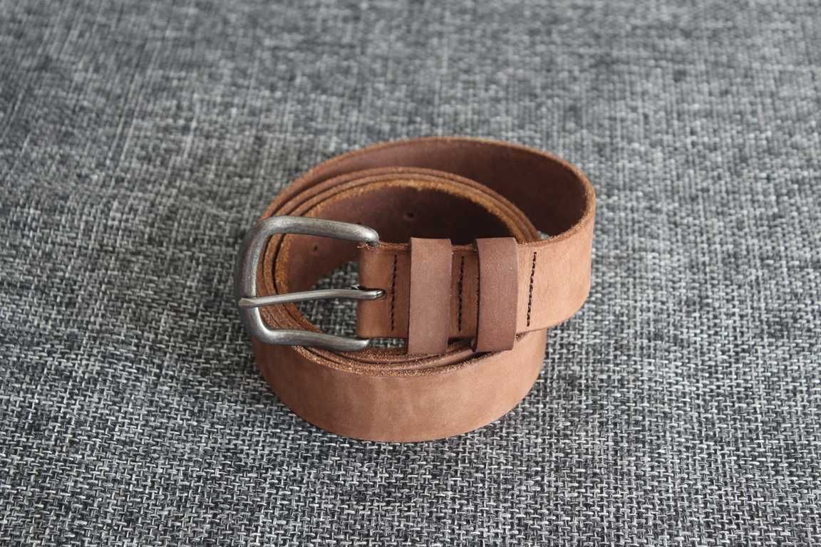 Ремінь шкіряний Belter Оригінал 100% Italy High Quality Leather W53-59