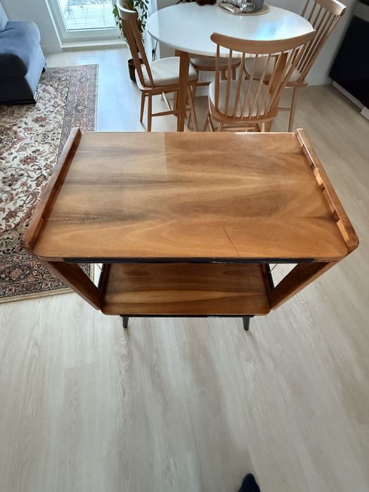 Stolik pod telewizor rtv patyczak prl vintage