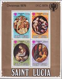 znaczki pocztowe - St Lucia 1980 cena 2,90 zł kat.2,50€