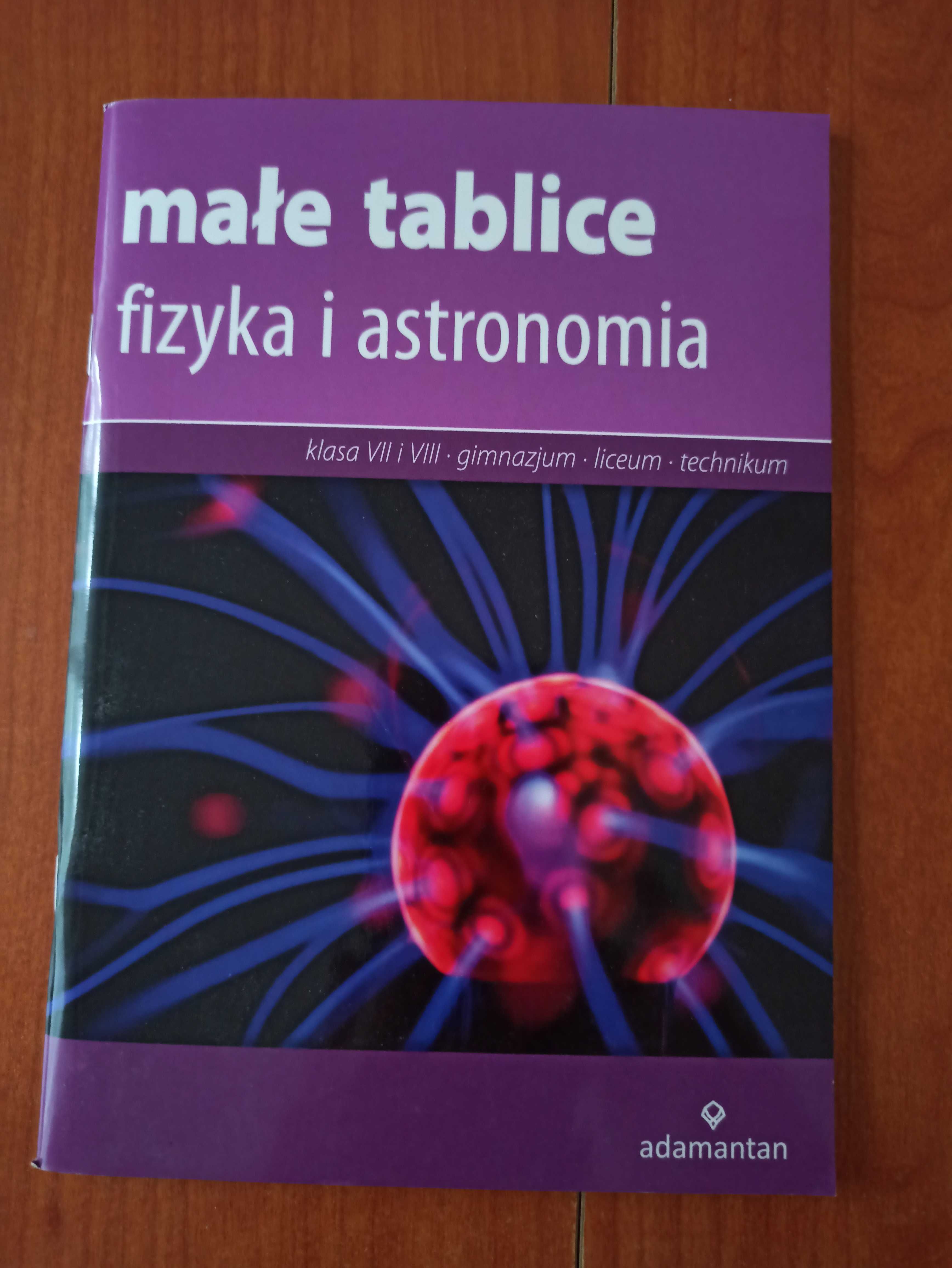 Książka Małe tablice. Fizyka i astronomia, nowa