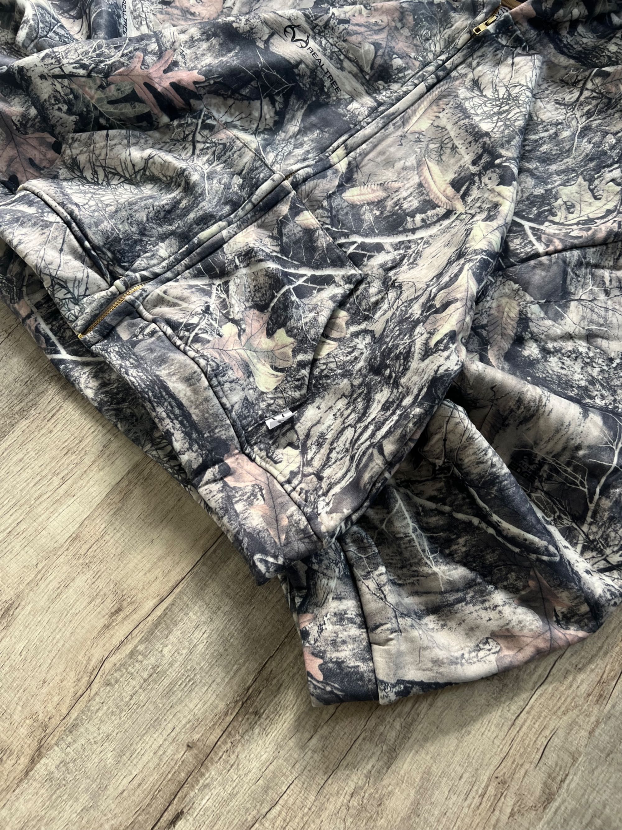 Худі RealTree Зіп Реалтри Кофта Свитшот з Деревами Лісом Y2K SK8 Opium