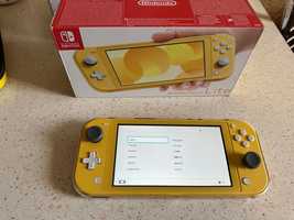 Nintendo switch lite kolor żółty