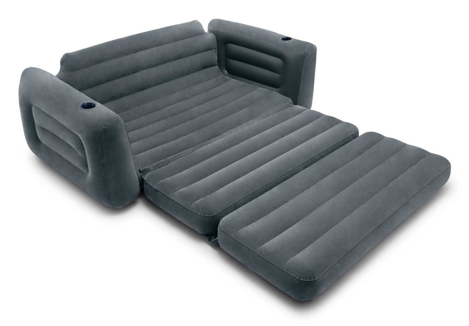 Materac Dmuchany Sofa 2w1 Funkcja Spania Intex 66552