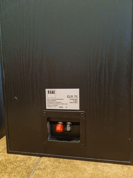 Sprzedam kolumny Elac elr 75 TOP!