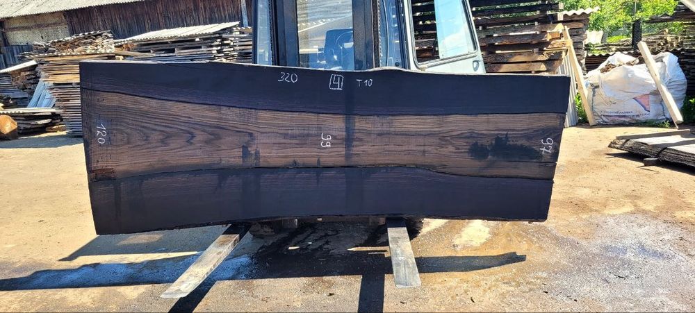 Морений дуб. Сляб дуба. Американський горіх. Слеб. Зріз. Спил. ДЗВОНИ