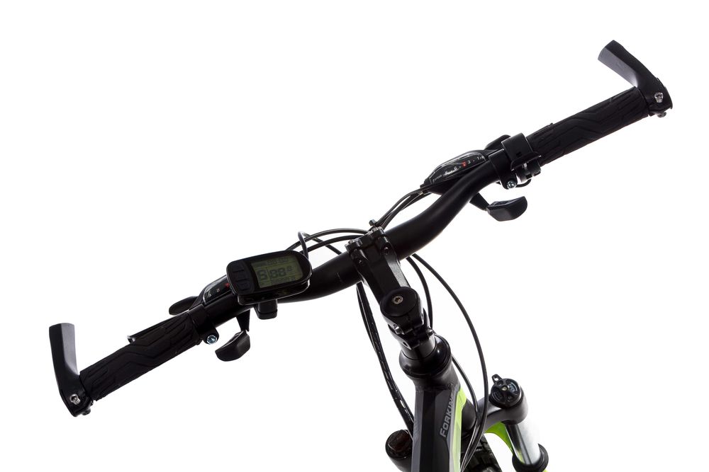 Электровелосипед 36V 12Ah 350W складной с багажником