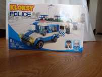 Samochód policyjny klocki lego