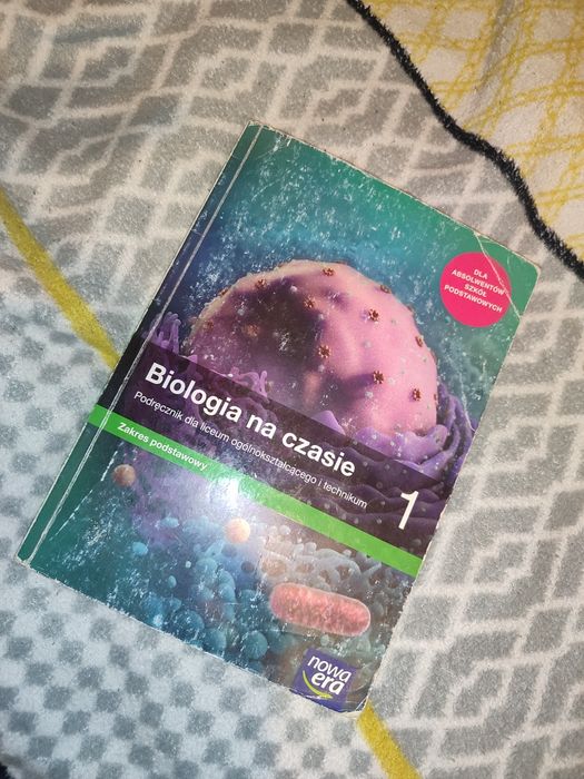 Książka Biologia na czasie dla klas 1