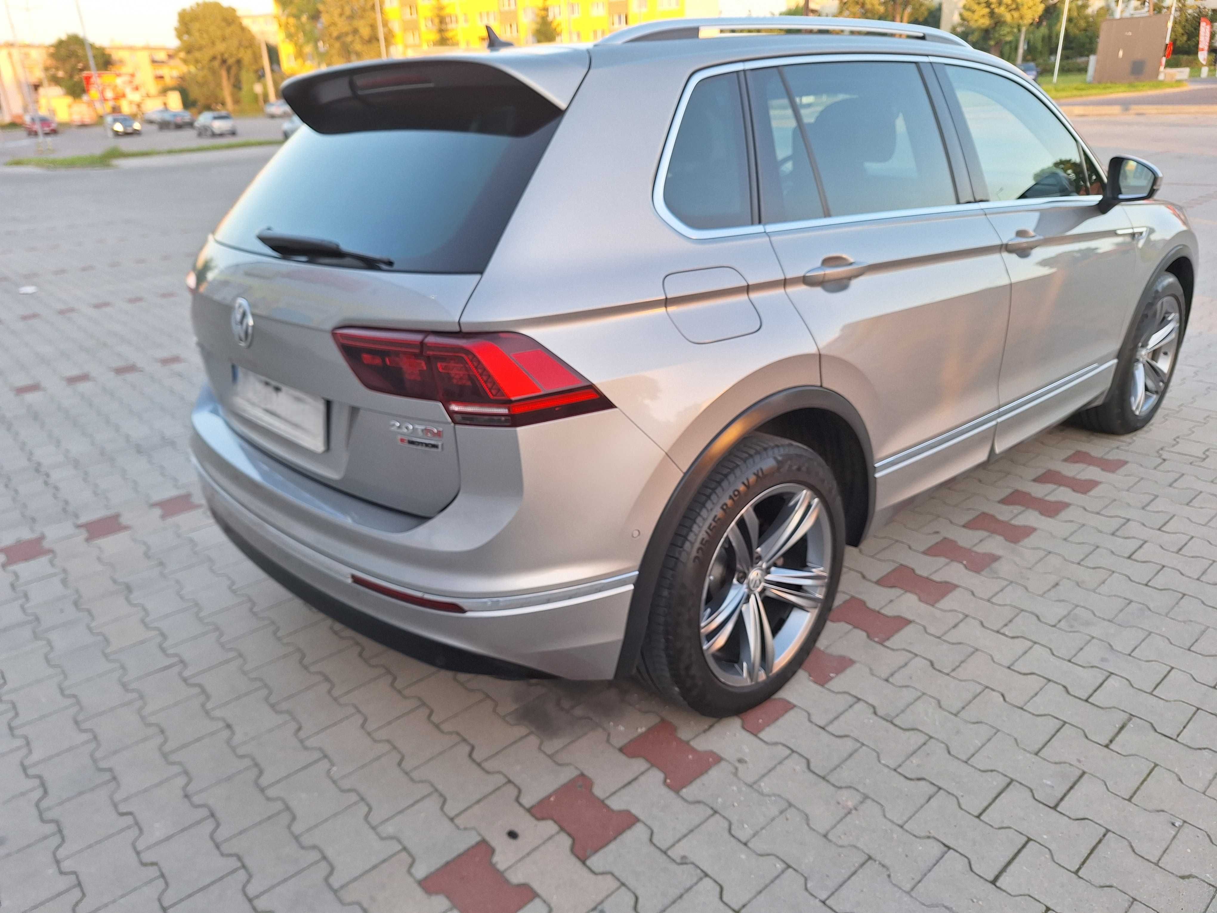VW Tiguan II R-Line 190KM; 4x4 wisienka na torcie!
