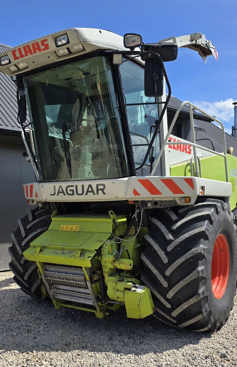 Sieczkarnia do kukurydzy Claas Jaguar 850 4x4  kemper 4500