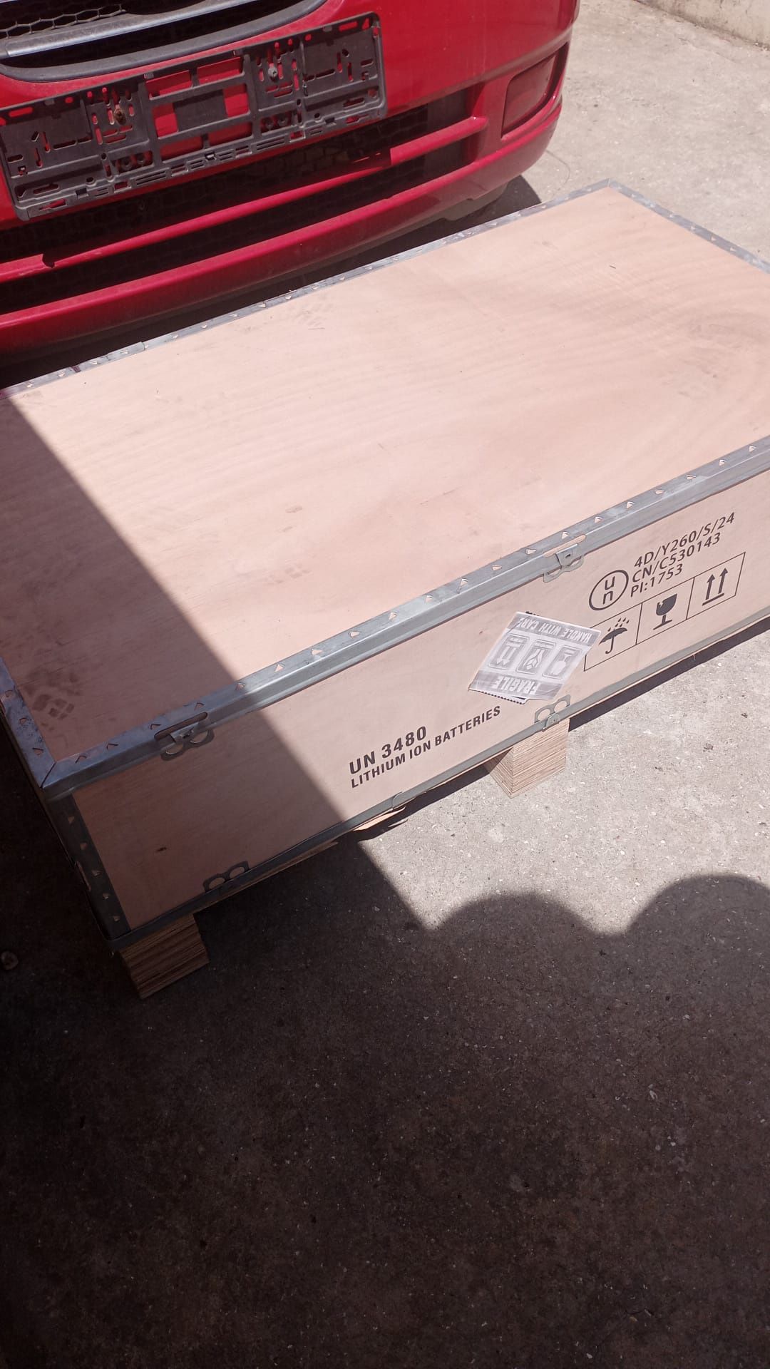Bateria solar lifepo4, 48V 15kh -NOVA