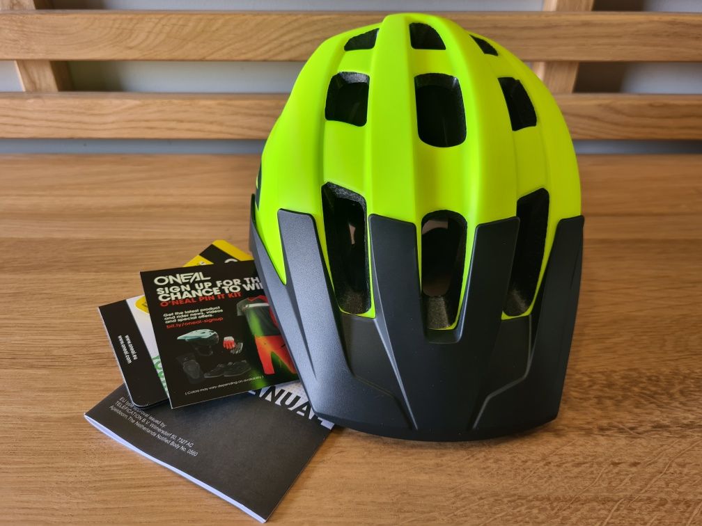 Kask dziecięcy MTB Oneal Flare Youth wzór neon rozm. 51-55 cm XXS/XS/S