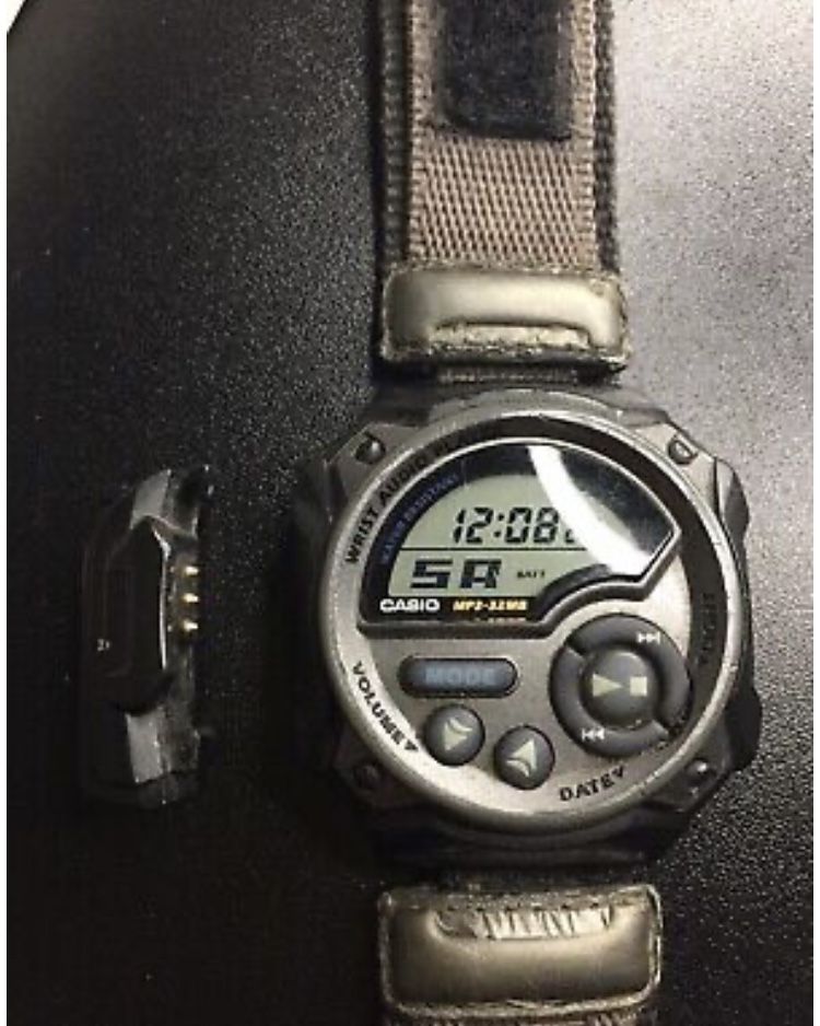 CASIO WMP-1 2002 Zegarek cyfrowy MP3 *rzadki*