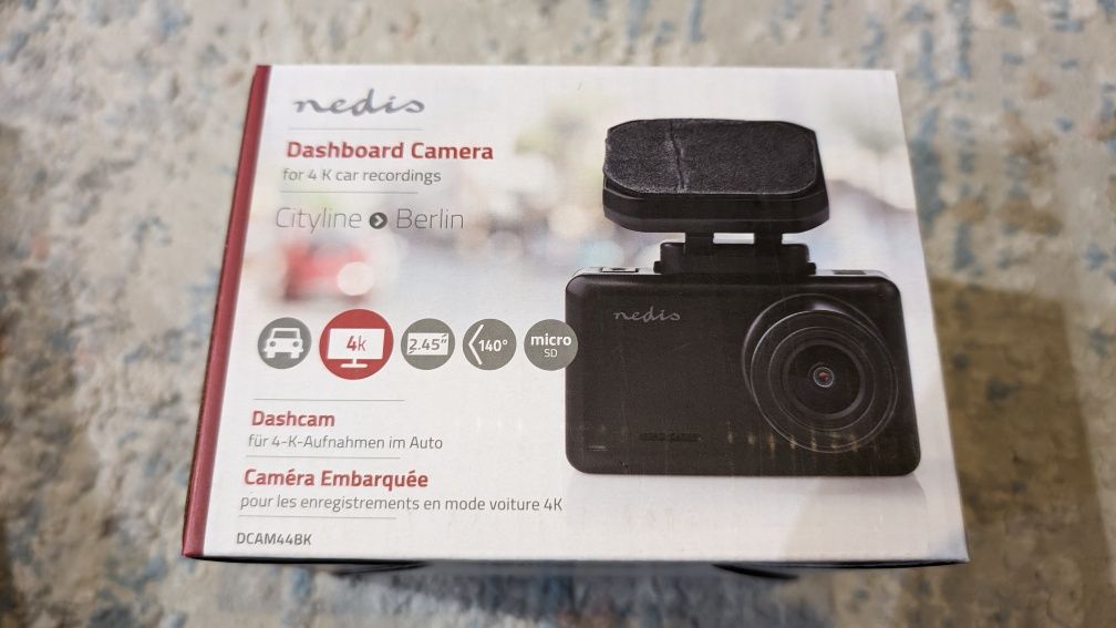 Dashboard Camera Nedis 4K