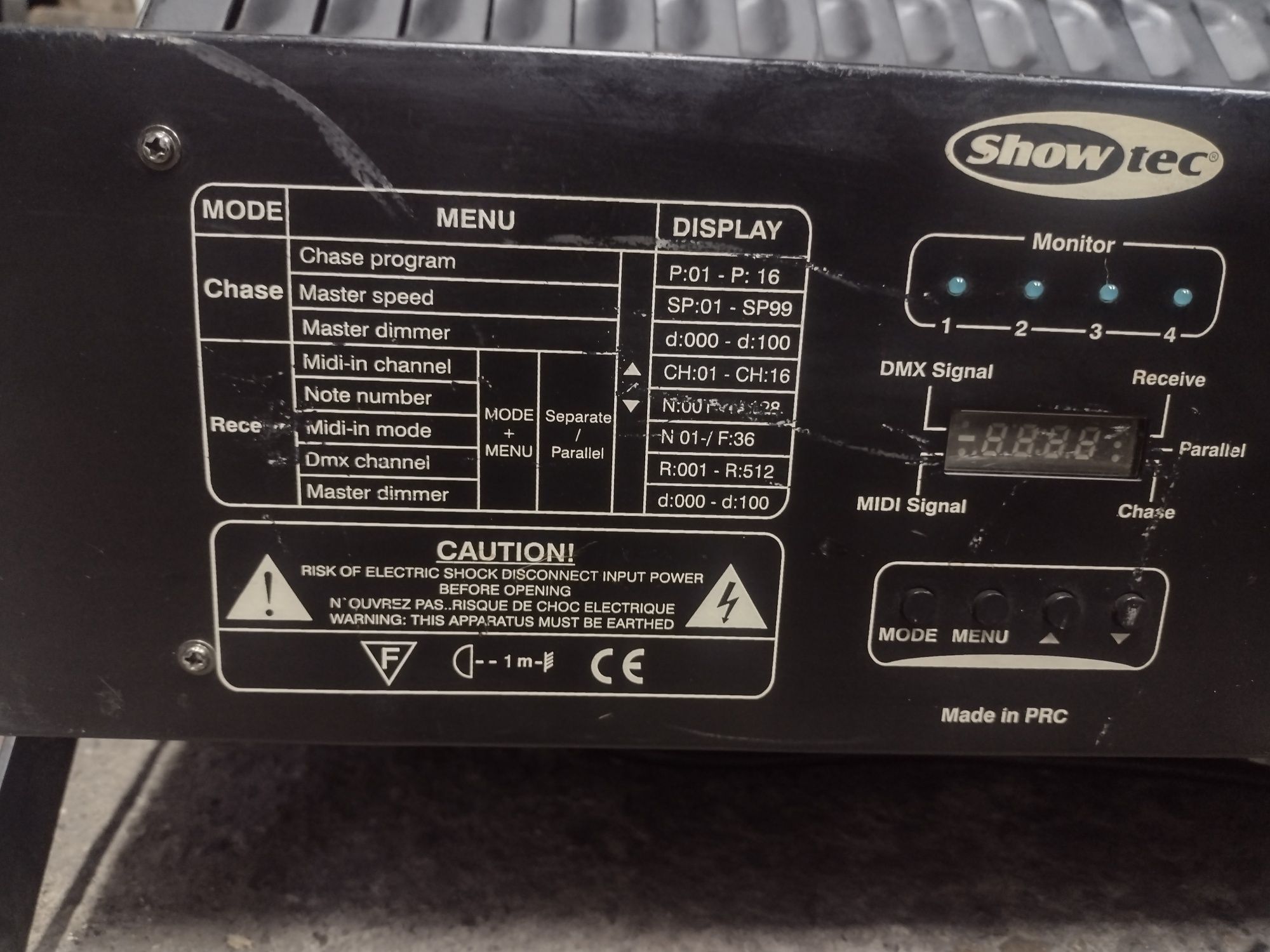 Kolorofon Showtec Quoatro Light Dmx