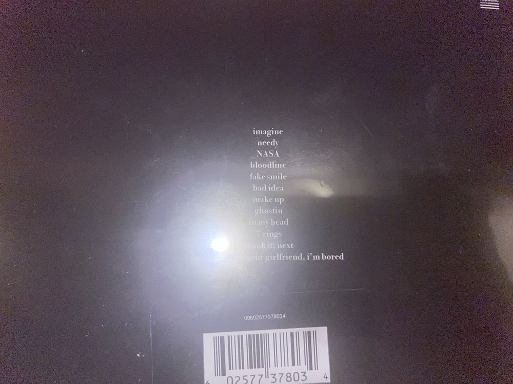 Ariana Grande thank u next CD