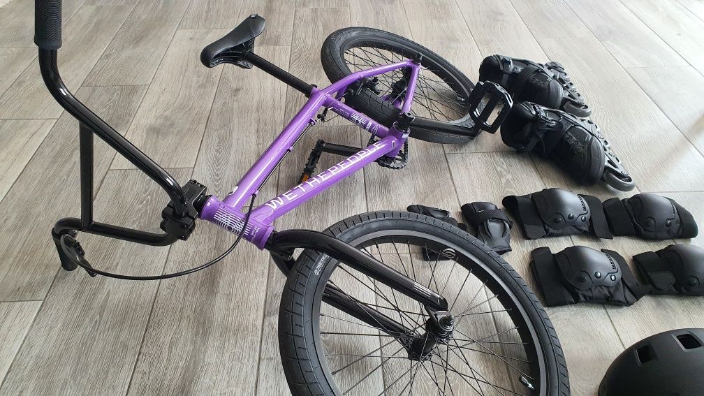 NOVA BMX Wethepeople "aro 20" 2021 + PATINS e acessórios