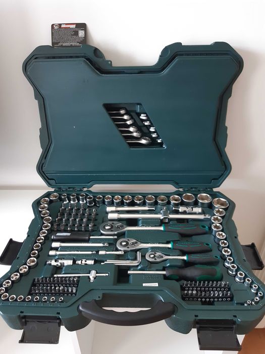 Mala Ferramentas Mannesmann - 215 Peças (NOVO)