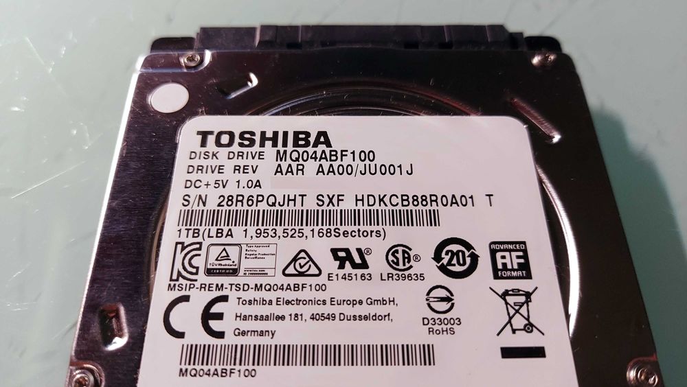Dysk 1 TB na USB 3.0 Toshiba - zewnętrzny przenośny magazyn danych